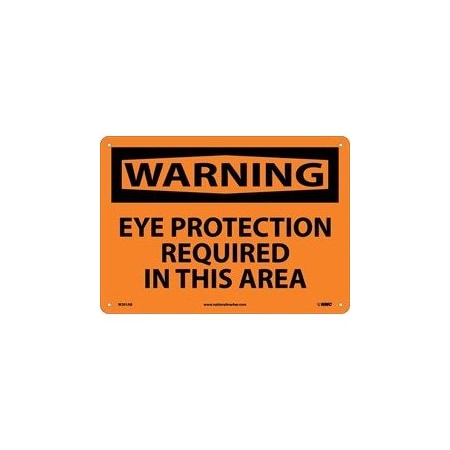 WARNING, EYE PROTECTION REQUIRED